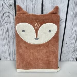 Cloud Island Baby Wash Mitt Set Orange Fox Soft Plush Cotton Infant Baby NWT